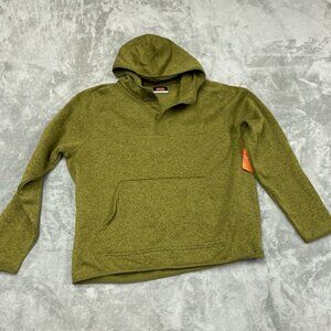Bass Outdoor Fir Green XXL Mens 1/4 Snap Hoodie NWT 6374